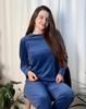 Pajama Set (women) – Velour Long Sleeve Top & Pants, Winter 8162-030 HC