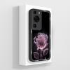 For Huawei P60 Pro Art Case Butterfly Rose Soft Liquid Silicone Cover For Huawei P 60 Art P60Pro Anti Drop Protective Bumper