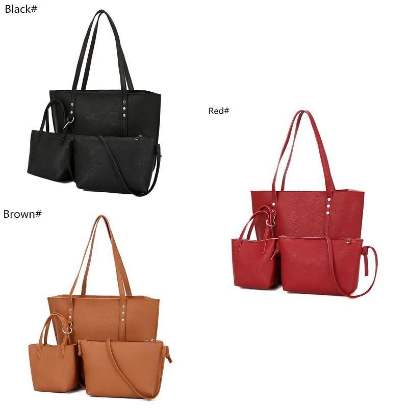 Large Capacity Purse For Women With Magnetic Closure And Soft Pu Material For Daily Use