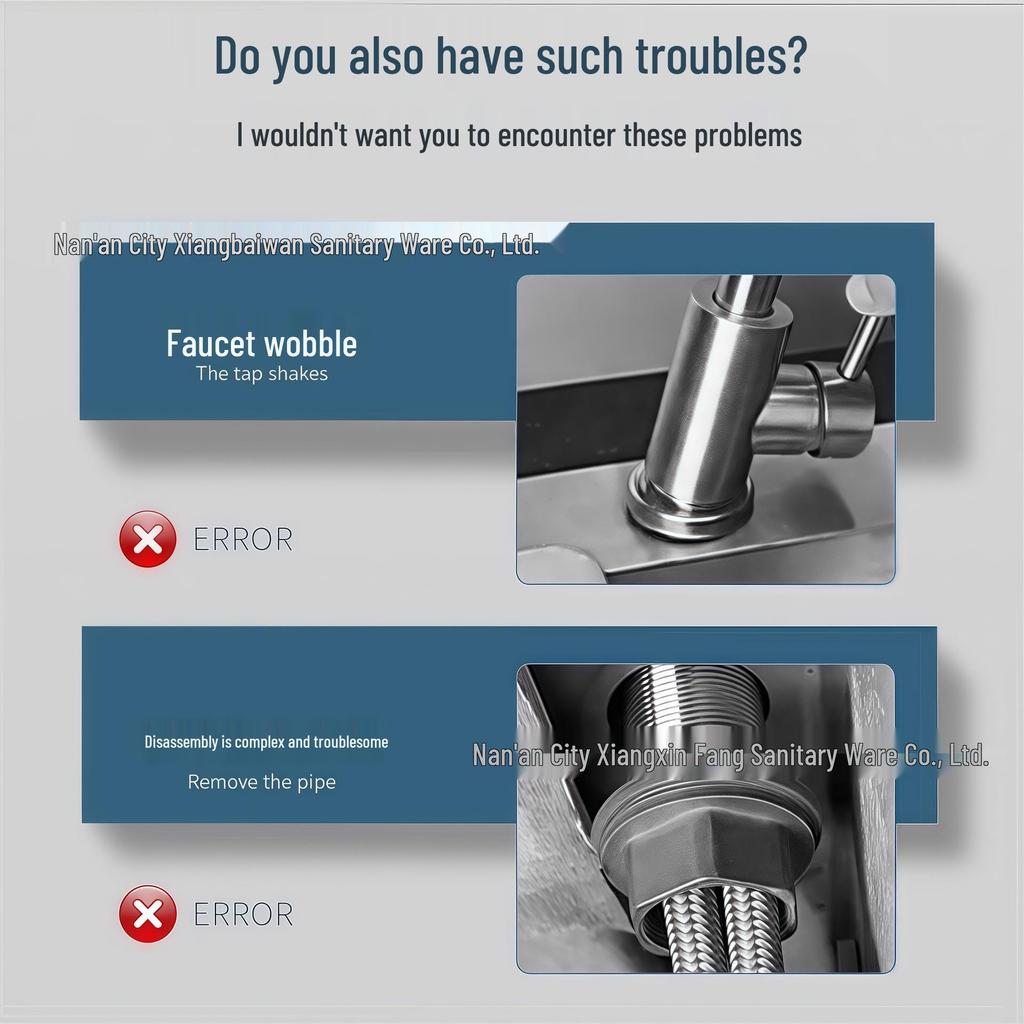 Anti-Loosening Vegetable Sink Faucet Fixing Set
