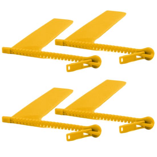 4Pcs Creative 3D Zipper Style Bookmark Kids Funny Reading Book Folder Page Clip Cute Book Label Novelty Stationery Gift