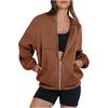 Unisex Hoodie Color Loose Fit Long Sleeve Plus Size Pullover Sweatshirt for Casual Wear