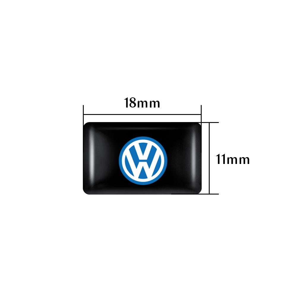 3D Epoxy Car Interior Stickers Steering Wheel Dashboard Decoration Decal For Volkswagen GOLF Polo Tiguan PASSAT New R Lavida GTI yzk045