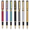 Ranvi Golden Dragon Red Crystal Eyes Fountain Gift Pen with Fine Mixed 7 Pens Pen, Converter, Nib, Colors,