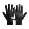 Cycling Gloves Men's Winter Outdoor Touch Screen Windproof Cold Warm Waterproof Cycling Sports Full Finger Velvet Anti-slip Hand