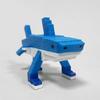 3D Printed Brainrot Animals Tralalelo Tralala Sharkbricks Gift For Children Car Desktop Home Decor