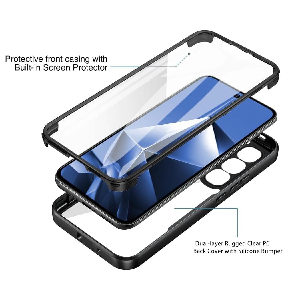 Full Body Protection Shockproof Case for Infinix Hot 60 Pro Pro+ Plus Hot 60i Protective Cover Screen Protector Fundas Coque