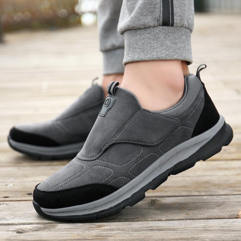 

Men s Casual Shoes Sneakers Wide Toe Comfortable Slip on Loafers Outdoor Couple Wear-resistant Walking Trekking Sneakers 35