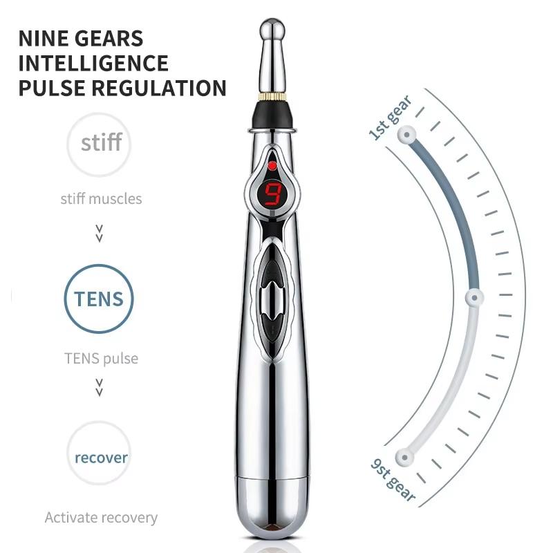 Multifunksjonell elektronisk akupunkturpenn Akupunktpenn Akupunktpenn Meridian Energy Meridian Pen Massasjepenn Akupunkturpenn