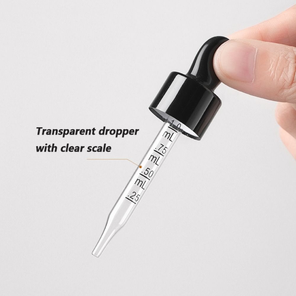 Bottles Jars Liquid Pipette Bottle Dropper Bottle with Scale Essential Oil Bottle Perfume Bottle