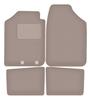 Beige Velour Floor Mats For: Dacia Spring Hatchback (2021-)