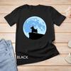 Scottish Terrier Scottie Dog Moon Silhouette Unisex T-shirt