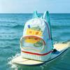 Cartoon Design Swimming Storage Bag Wet Dry Separation Children's Swimming Bag  Beach Use