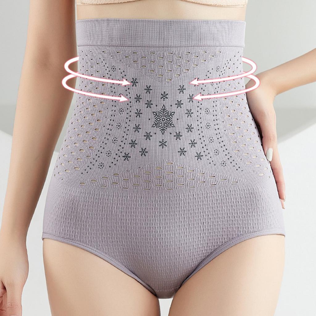 High Waist Shaping Panties for Women Seamless Tummy Control Butt Lifting Body Shaper Underwear Slimming Briefs with Breathable Design