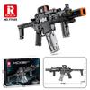 Non-Toxic 1589Pcs Mcx Tactical Rifle Gun Building Blocks Detachable Magazine Imitation Gun Model Bricks Kids Wargame Toys Holiday Gifts