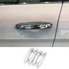 Accessories For Volkswagen VW T-ROC TROC 2018      2024 Chrome Door Handle Cover Trim Rear Window Wiper Trim