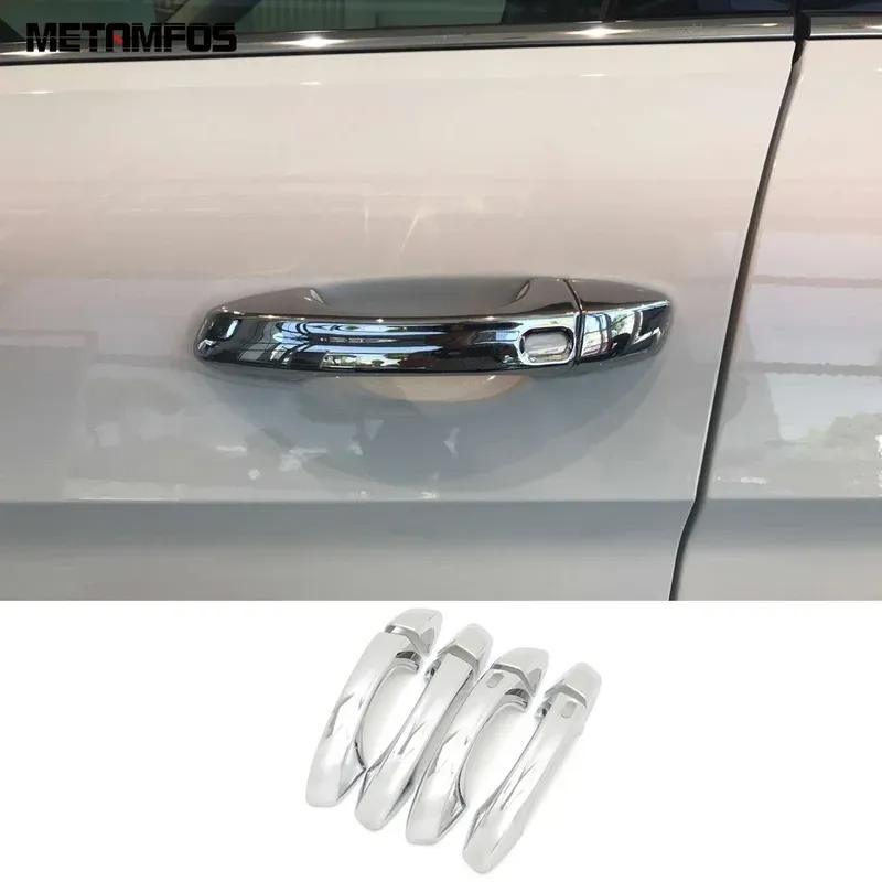 Accessories For Volkswagen VW T-ROC TROC 2018      2024 Chrome Door Handle Cover Trim Rear Window Wiper Trim