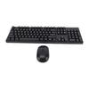 Wireless Keyboard and Mouse Combo 2.4 4 Keys Keyboard with Wireless Ergonomic Mouse for Computer PC