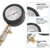 Compression Tester Kit Engine Cylinder Compression Tester 0-300 PSI Gauge M10 M12 M14 M18 Adapters Tool Set Motorcycle ATV Truck
