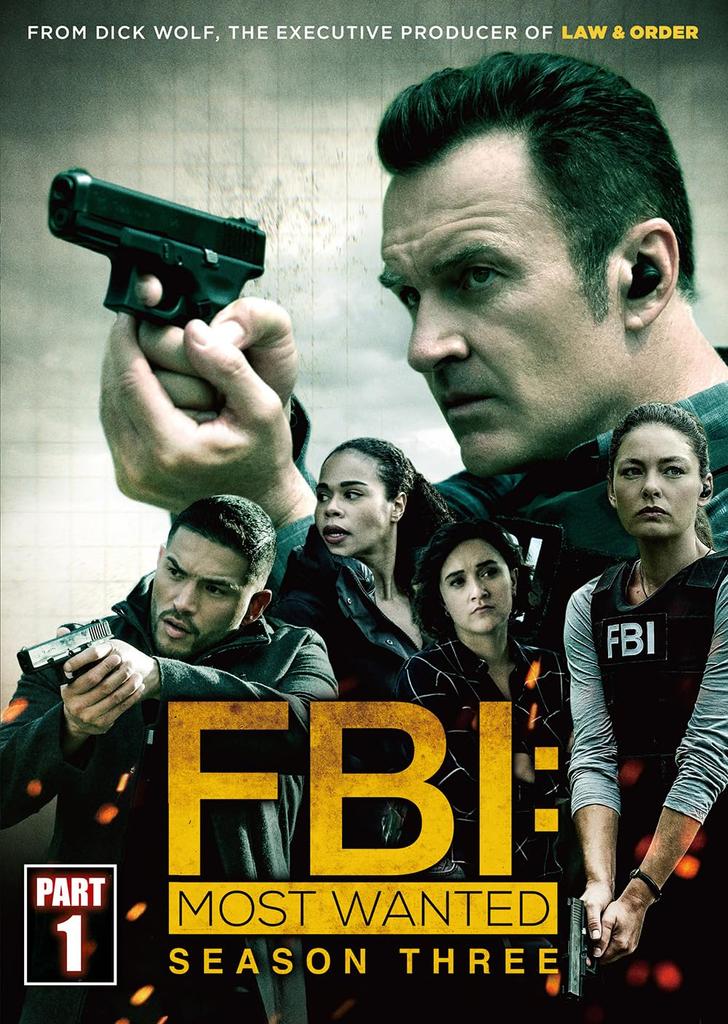 Most Wanted Season 3 DVD Box Set Part 1 FBI (6 Discs)