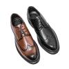 Brock Herrenschuhe Britische Derby Schuhe Erhöht Bräutigam Hochzeit Business Kleid Lässige Lederschuhe Herren Winter