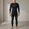 Ski Thermal Underwear Dry Compression Set Warm Base Layer for Women, Men,
