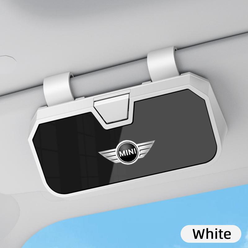 

High-end Metal Car Sun Visor Glasses Clip Sunglasses Storage Case Holder For BMW MINI Cooper F55 F56 F57 R50 R51 R53 R54 R55 R56