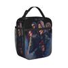 Deads by Daylights Games Insulated Lunch Bag Cooler Bag Reusable,Meal Container Portable Tote Lunch Box Men Women School Travel