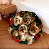 A Group of Dogs  pattern, automatic folding umbrella, portable and foldable design, 8 ribs, a Christmas or birthday gift.