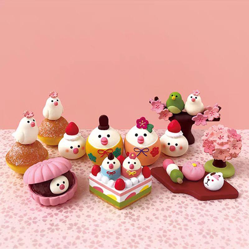 Cherry Blossom Resin Ornaments - Creative Handicrafts & Decorative Toys Blind Box Accessories