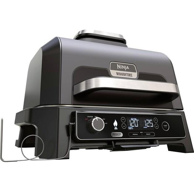 Электрогриль Ninja Woodfire Pro XL Outdoor Grill & Smoker Smart Cook (OG850EU)