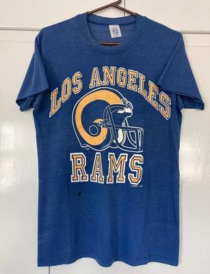 Los Angeles Rams seltenes Design 90er Jahre Marineblaues Hemd Retro-Stil Champions T-Shirt Unisex T-Shirt