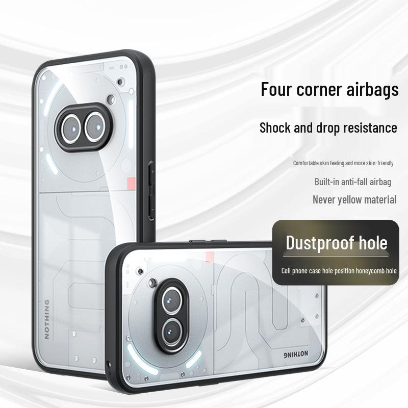 Compatible Frosted Skin-Feel Translucent Drop-Proof Case for Nothing Phone 3 (CMF 2Pro, 3A Protection)