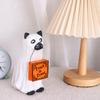 Resin Halloween Dog Elf Candy Bowl Dog Snack Storage Props Trick Or Treat Sweets Holder  Party