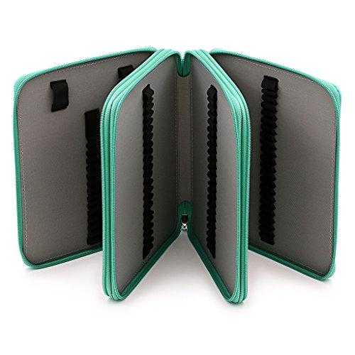 Sumnacon Large Capacity Colored Pencil Case, Pencil Case, Holds 120 Pencils, Pencil Holder, Colored Pencil Storage Case, Simple, Large Capacity, Popul