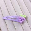 8PCS Cute Fruit Hair For Girls Kids Resin Barrettes For Baby Fine Hair Styling Accessories