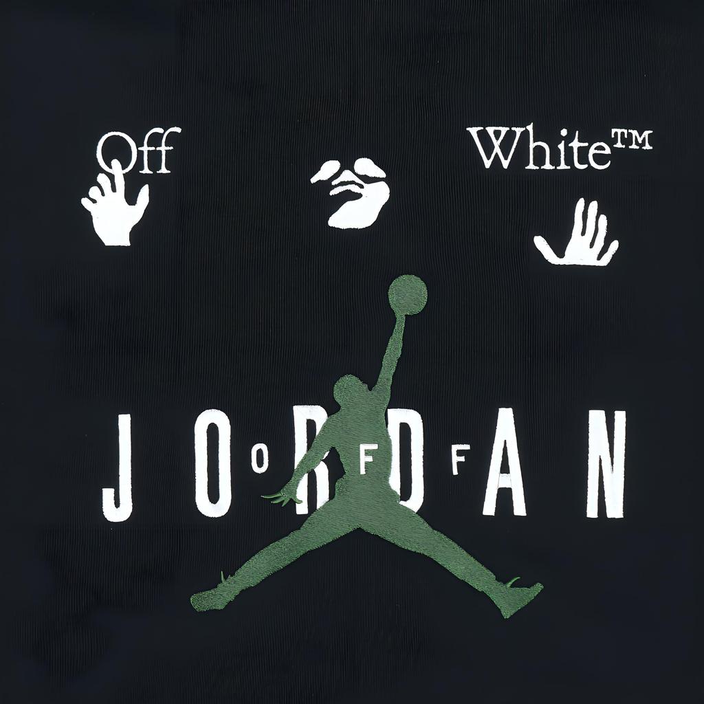 OFF-WHITE X Jordan Hoodie (Asia Sizing) Black Men Streetwear DM0060-010