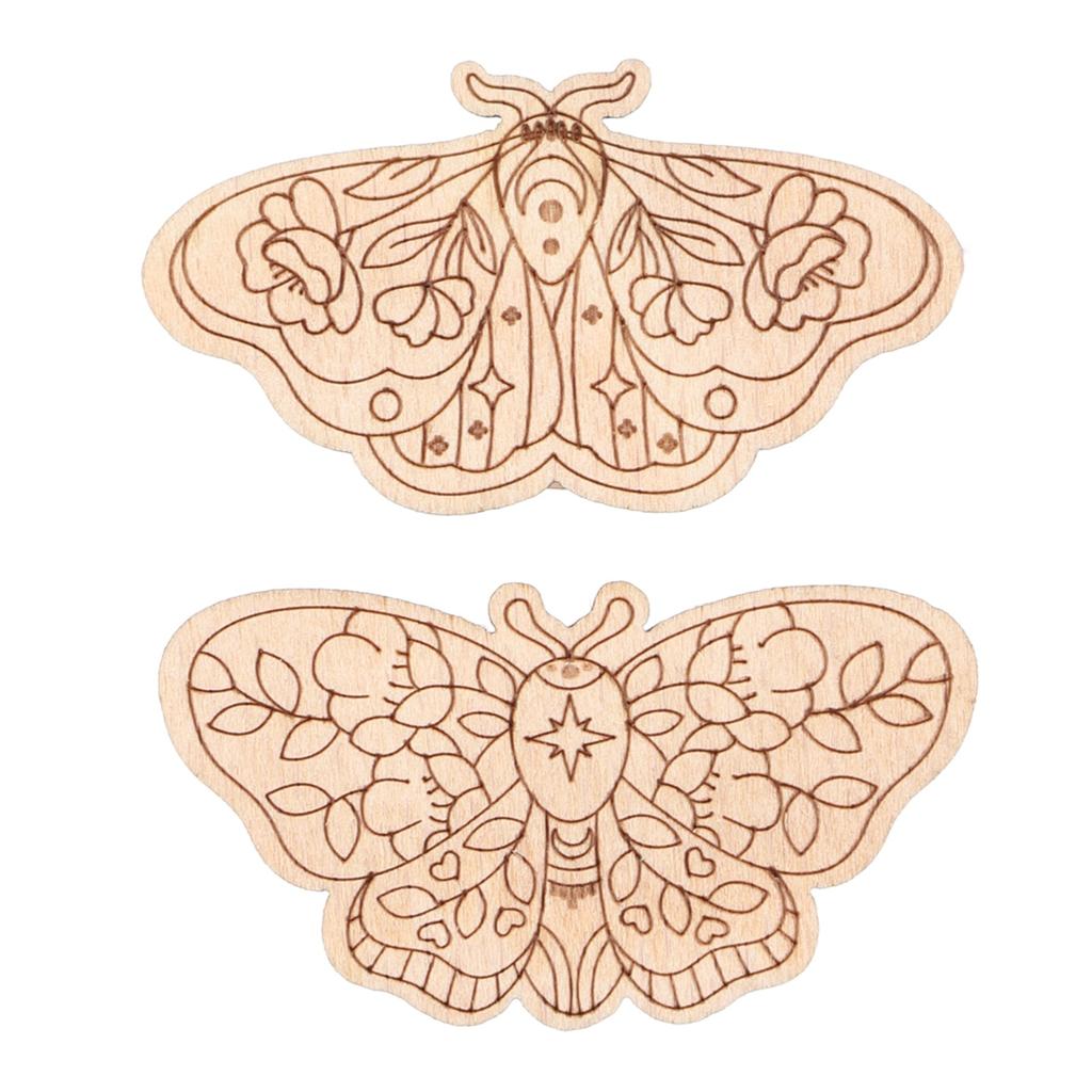 Needle Minder Magnetic Storage Carved Beech Sheet for Cross Stitch Embroidery Handmade Products 3mm