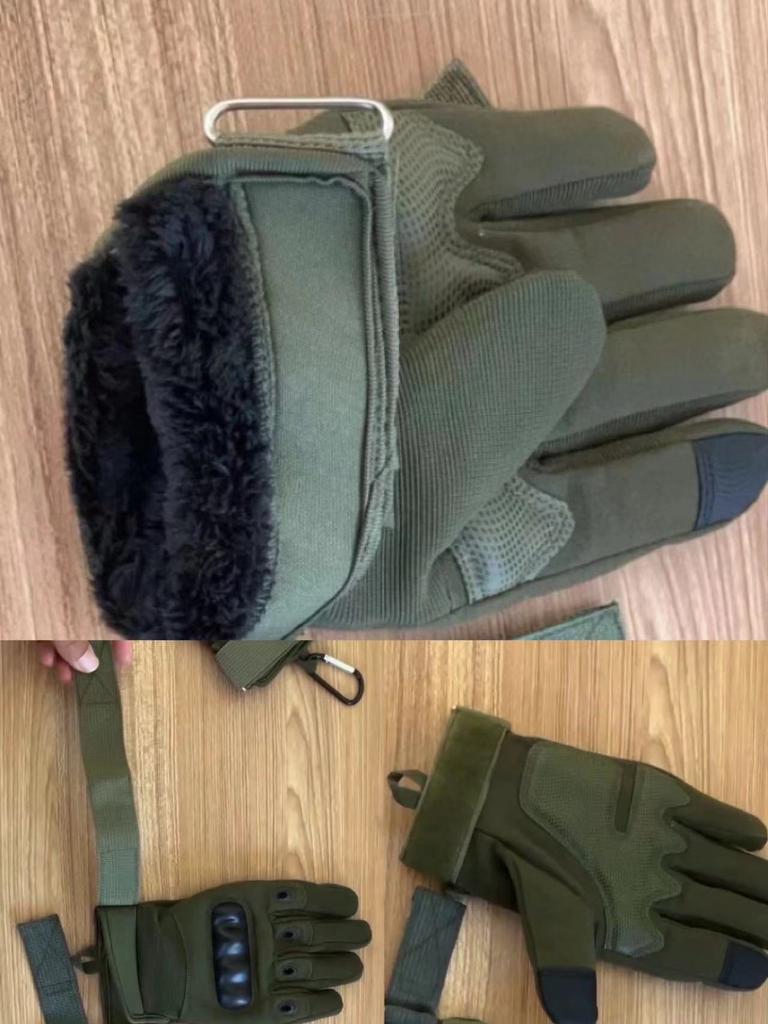 Half Finger Sports Gloves Male Special Forces Outdoor Riding Training Non-slip and Wear-resistant Military Fans Fitness Full Finger Tactical Gloves