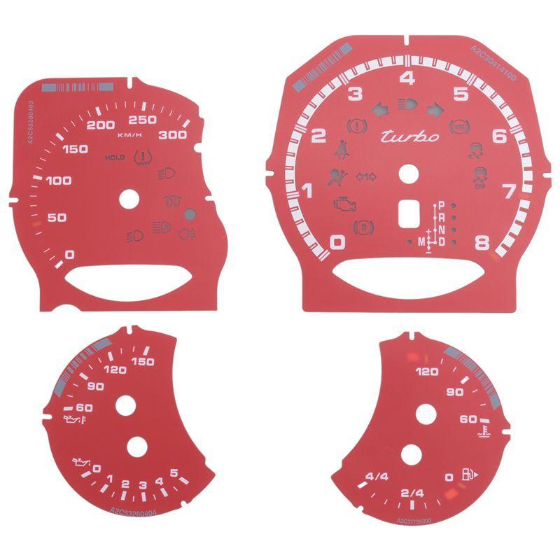 Authentic Gauge Face Dial Facelift For 971 Cayenne Macan 718 Paramera 911 Carrera 991 Dash Cluster Overlay