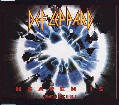 CD DEF LEPPARD  Heaven Is PHCR8022 Mercury 1993 Japan Metal Used