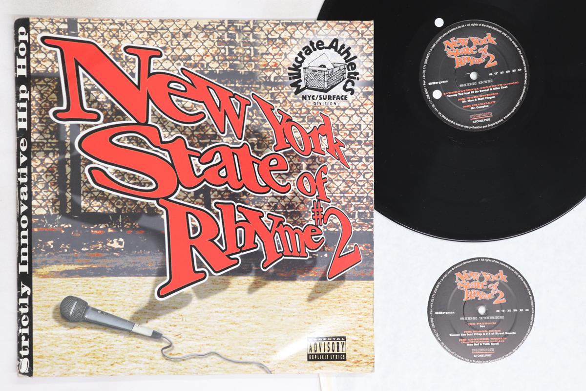 

LP Record VARIOUS - New York State Of Rhyme #2 STONELP102 STONEGROOVE 1999 UK Rap & Hip-Hop/R&B Used