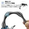Asdays Rotating Pipe Cleaner, Wire, for Drain Removal, Bathroom, Toilet, and Bathroom Repairs, Sewer Clog Removal (10m)