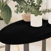 VidaXL Dark Brown Table Top 80x40x4 Cm Solid Oak Wood Oval, Coffee Table Top, Table Top 4009057