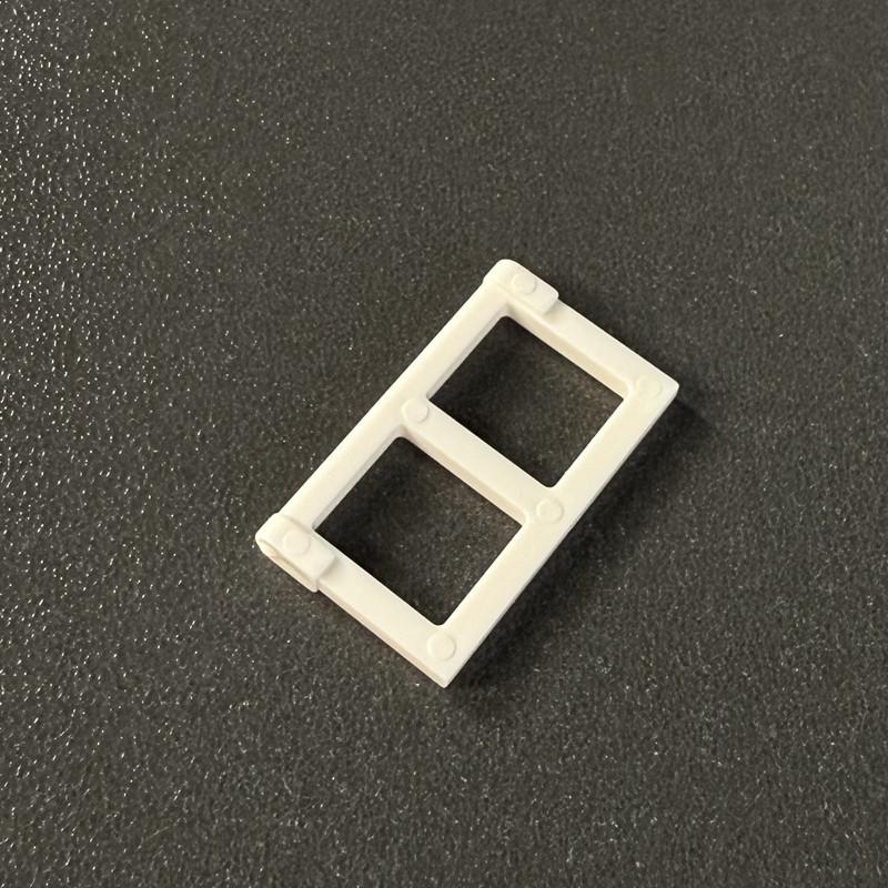 Compatible Building Block 60608 Small Particle Splicing Building Block Basic Spare Parts 1X2X3 Window Sash 3854