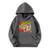 Child Fashion Lightweight Long Sleeve Pullover With Pockets  Print Hoodie