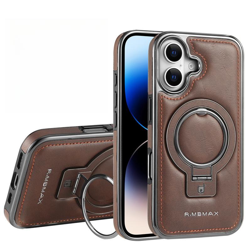 

Подходит для чехла-подставки для телефона iPhone16, Магнитное притяжение, Полное покрытие Apple 12promax, 15 Противоударный, 13/14 Кожаный чехол iPhone 11 6.1 inch