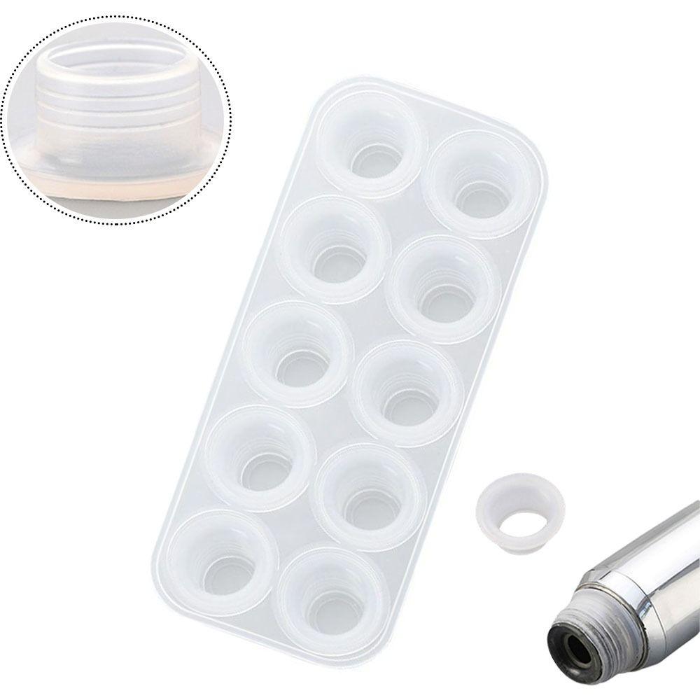 Portable Silicone Faucet Leak-proof Sealing Gasket White Threaded Seamless Seal O Ring Leakage Gaskets for Plumbing Plug Prevent