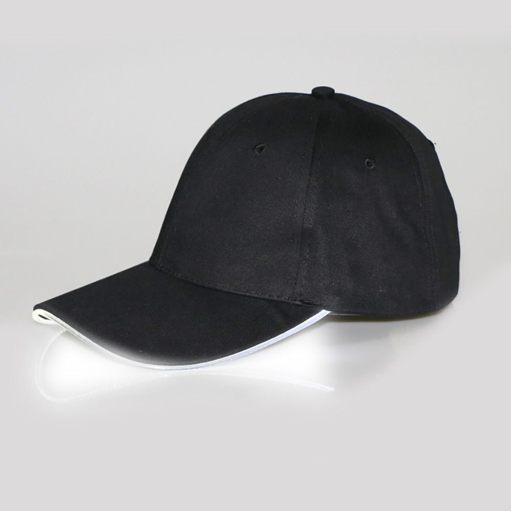 Cotton Flashing Glow Rave Party Cap Adjustable Hip-hop Luminous Hat  Stage Performance