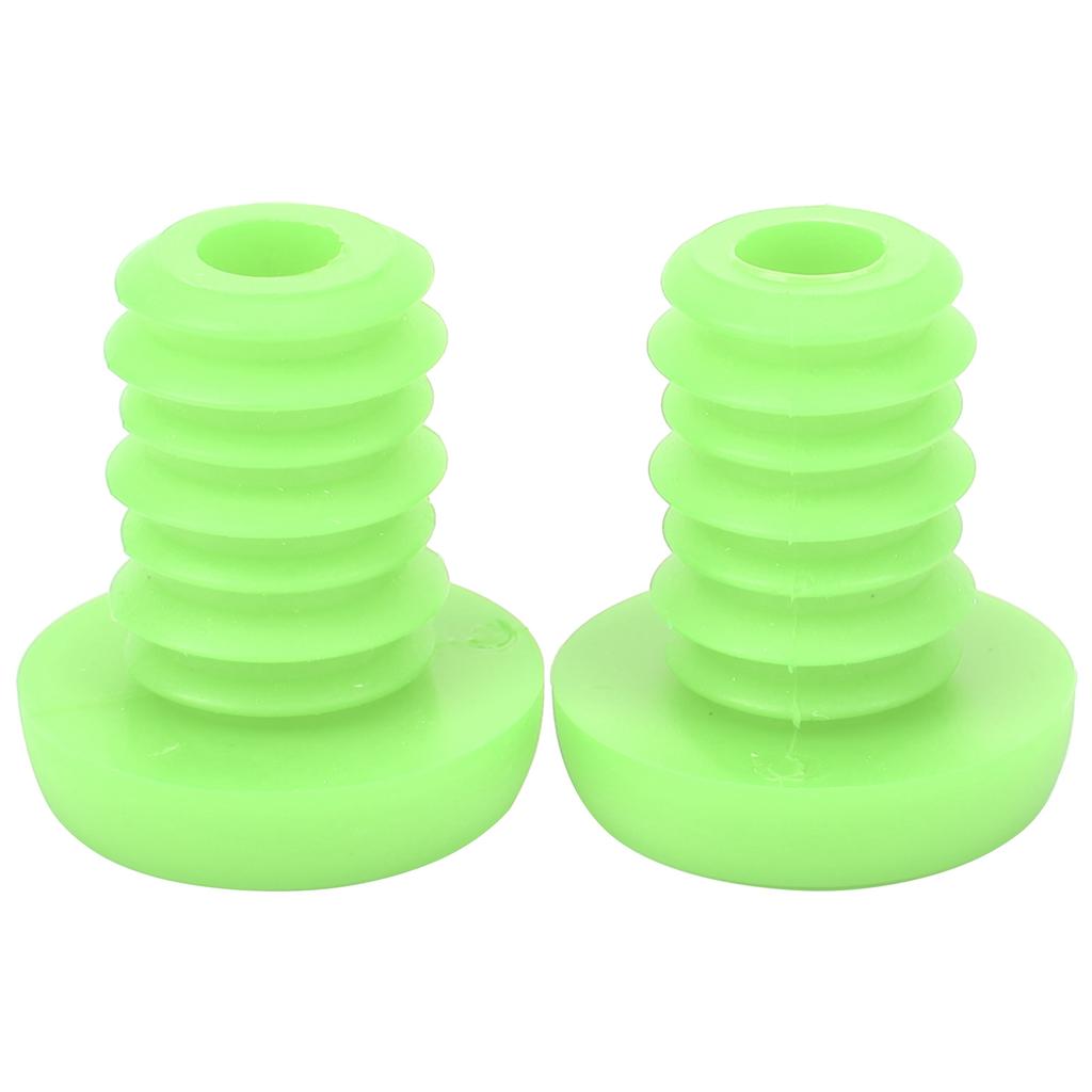 Bike Handlebar Grips Bar Ends Screw Plugs Polyester Rubber Cycling Accessory
